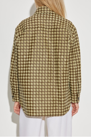 Bottega Veneta Lederhemd