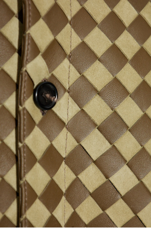 Bottega Veneta Lederhemd