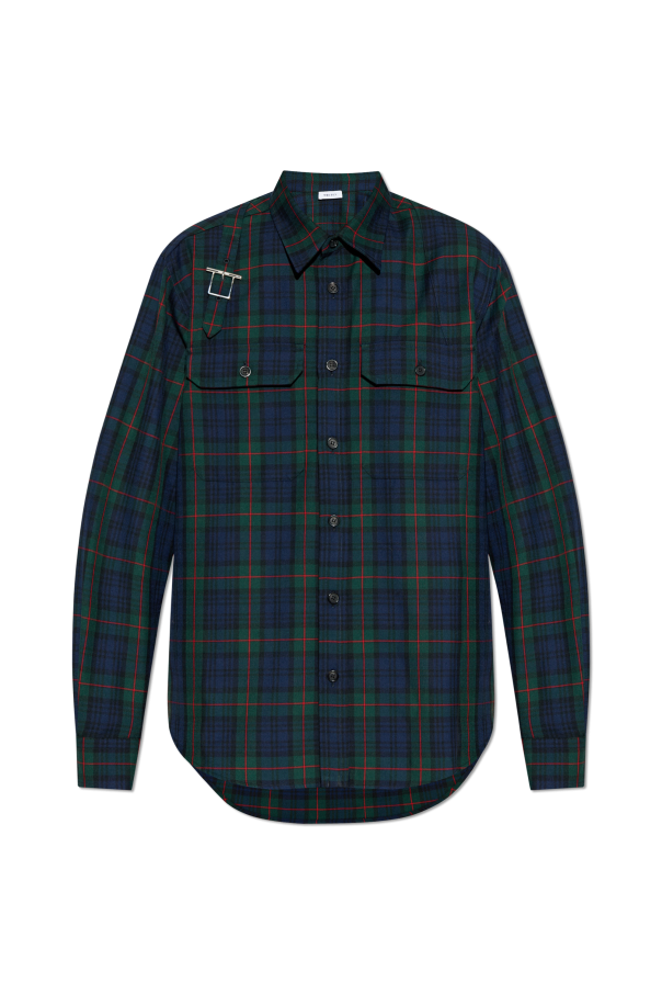 Checked pattern shirt od Alexander McQueen