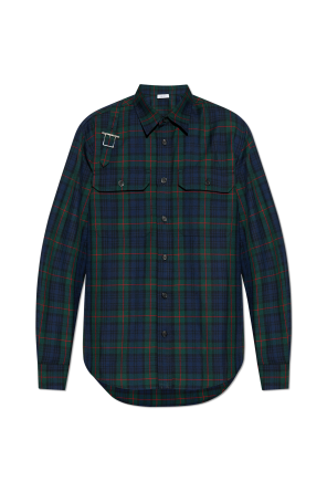 Plaid pattern shirt od Alexander McQueen