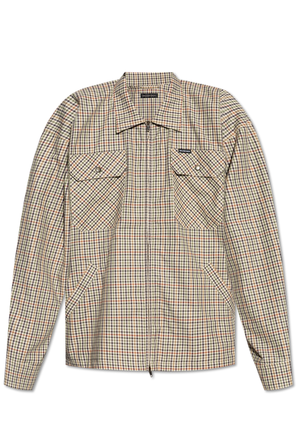 Jacket with a check pattern od Balenciaga