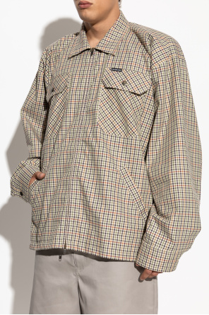Balenciaga Jacket with a check pattern