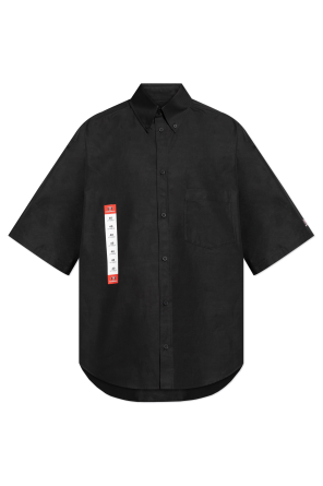 Cotton shirt with print