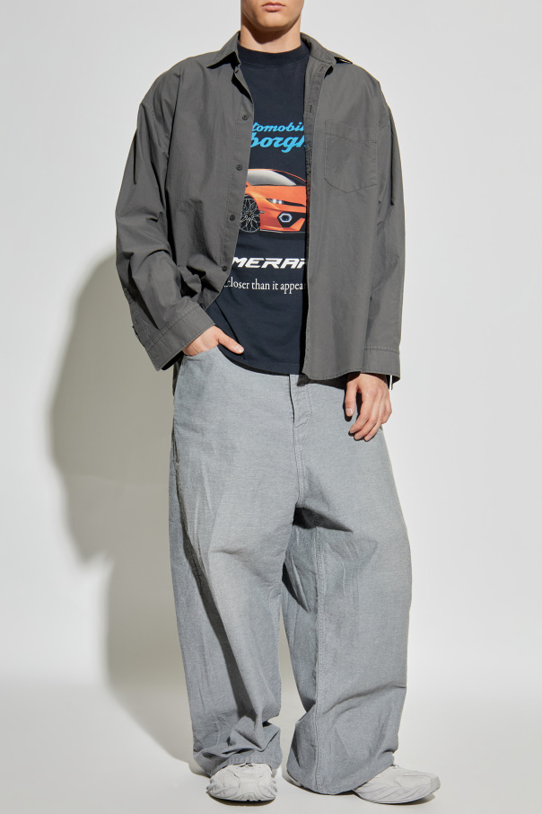 Balenciaga Shirt with sewn-in t-shirt
