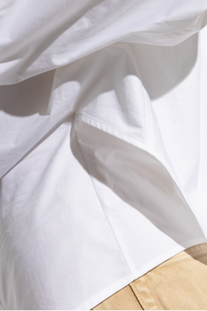 Balenciaga Baumwollhemd mit lockerem Schnitt