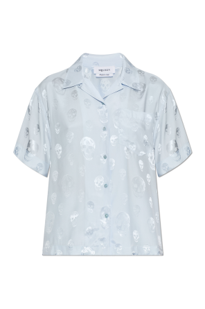 Camisa con motivo de calavera