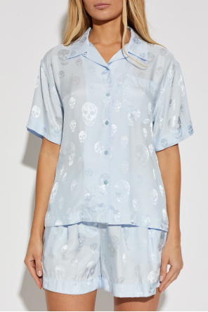 Alexander McQueen Shirt with skull motif