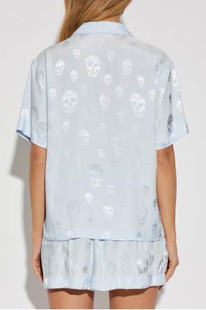 Alexander McQueen Shirt with skull motif