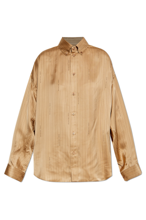 Koszula ze wzorem w prążki