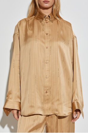 Balenciaga Koszula ze wzorem w prążki