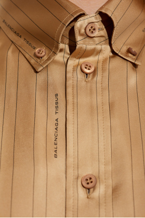 Balenciaga Koszula ze wzorem w prążki