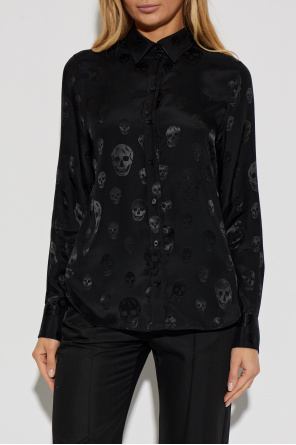 Alexander McQueen Shirt with skull motif