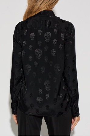 Alexander McQueen Shirt with skull motif