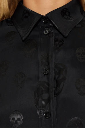 Alexander McQueen Shirt with skull motif