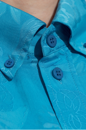 Balenciaga Camisa con acabado de seda