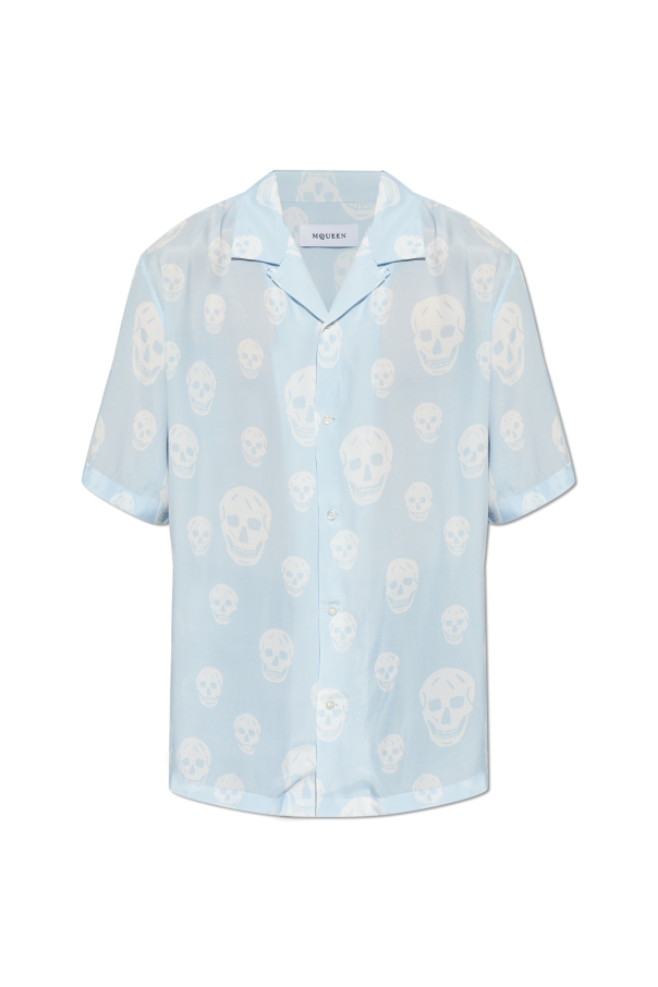 Shirt with skull motif od Alexander McQueen