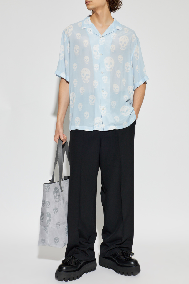 Alexander McQueen Shirt with skull motif