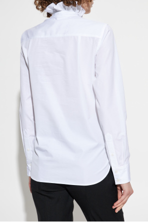 Alexander McQueen Camisa con cuello mao