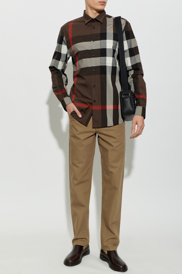 Burberry Cotton checked shirt
