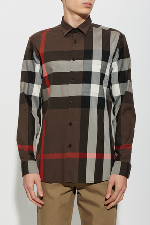 Burberry Cotton checked shirt