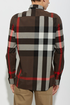 Burberry Cotton checked shirt