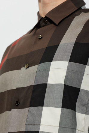 Burberry Cotton checked shirt