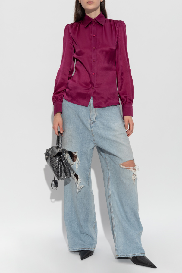 Balenciaga Camisa de seda