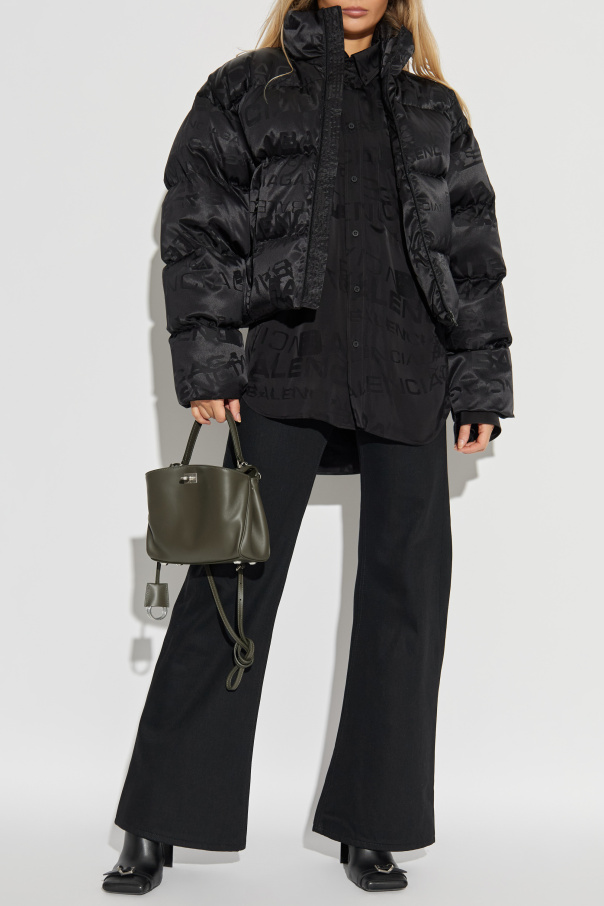 Balenciaga Hemd mit Logo