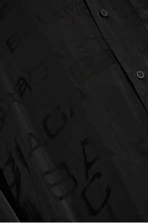 Balenciaga Hemd mit Logo