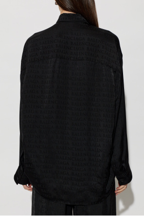 Balenciaga Hemd mit Monogramm