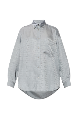 Camisa con monograma od Balenciaga