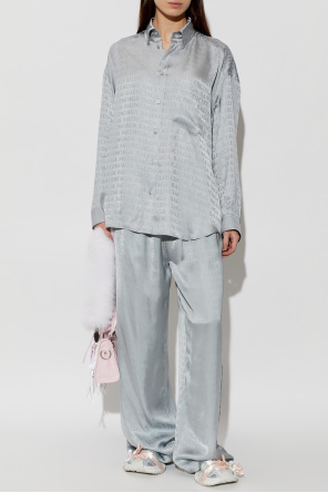 Camisa con monograma od Balenciaga
