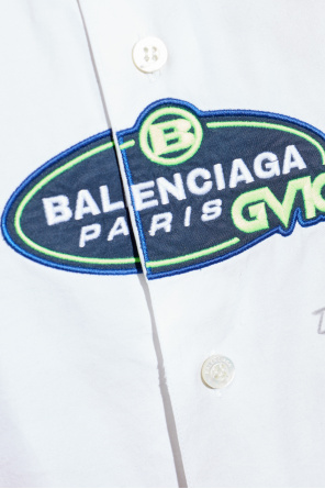 Balenciaga Hemd mit Logo
