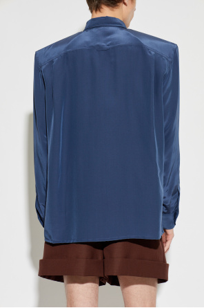 Saint Laurent Silk shirt with pockets