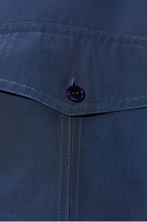 Saint Laurent Silk shirt with pockets