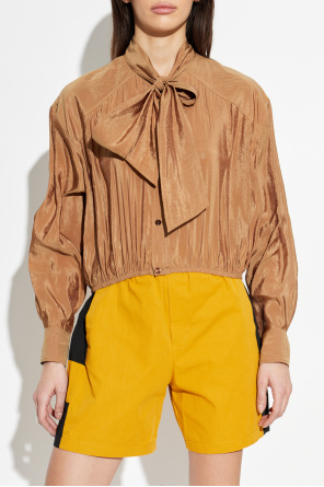 Saint Laurent Shirt with decorative scarf