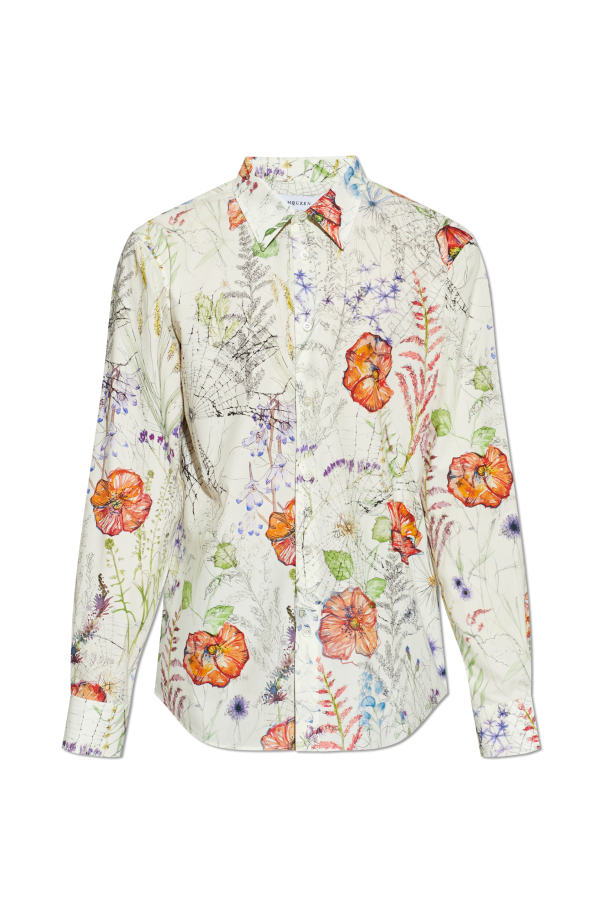 Floral patterned shirt od Alexander McQueen