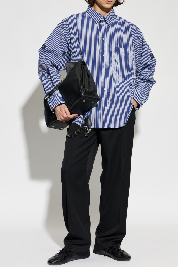 Balenciaga Camisa às riscas