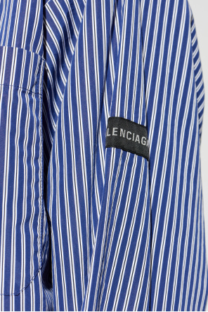 Balenciaga Camisa às riscas