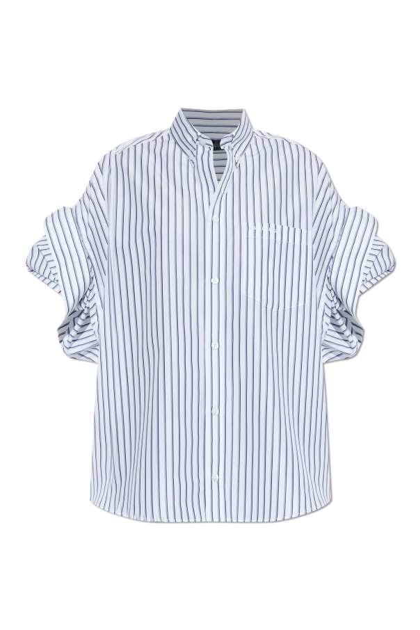 Oversize shirt with striped pattern od Balenciaga