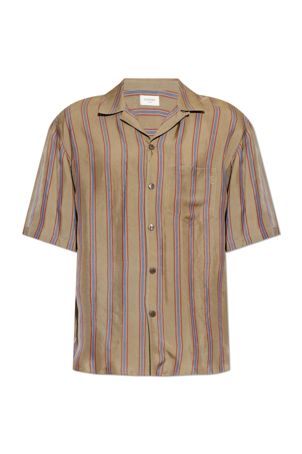 Shirt with striped pattern od Saint Laurent