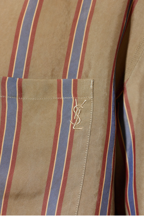 Saint Laurent Shirt with striped pattern