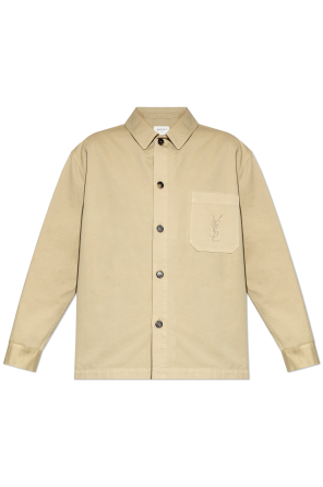 Camisa con logo bordado