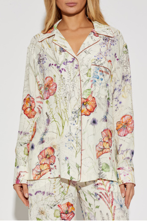 Alexander McQueen Shirt with floral motif