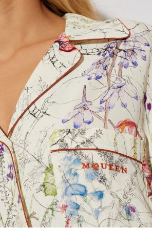 Alexander McQueen Shirt with floral motif