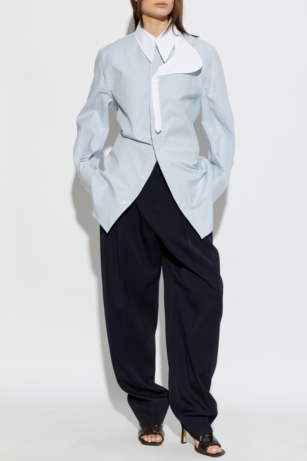 Bottega Veneta Camisa con panel desmontable