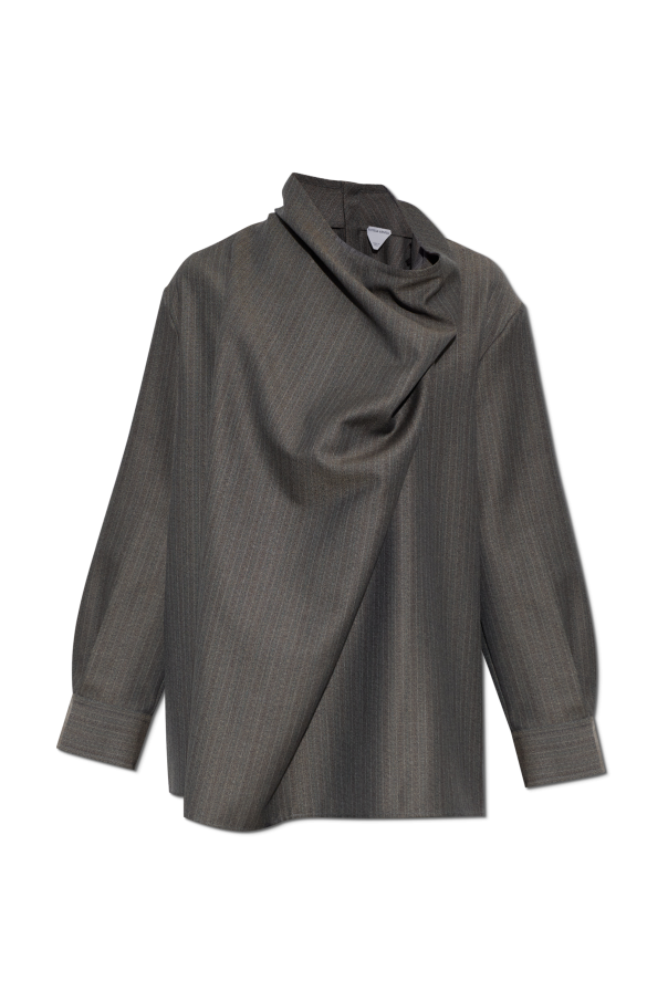 Bottega Veneta Wool top with ruching