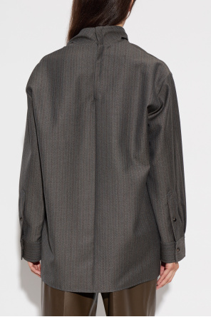 Bottega Veneta Wool top with ruching