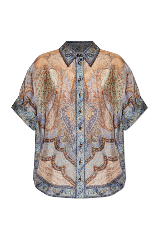 Silk shirt "Wanderlust" od Zimmermann