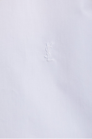 Saint Laurent Shirt with embroidered logo